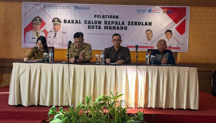 45 Guru di Manado Ikuti Pelatihan Bakal Calon Kepala Sekolah Tahun 2025