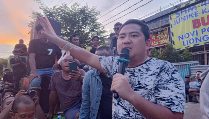 Rico Tatukude Apresiasi Massa Aksi yang Datang Secara Sukarela Demi Sebuah Kebenaran