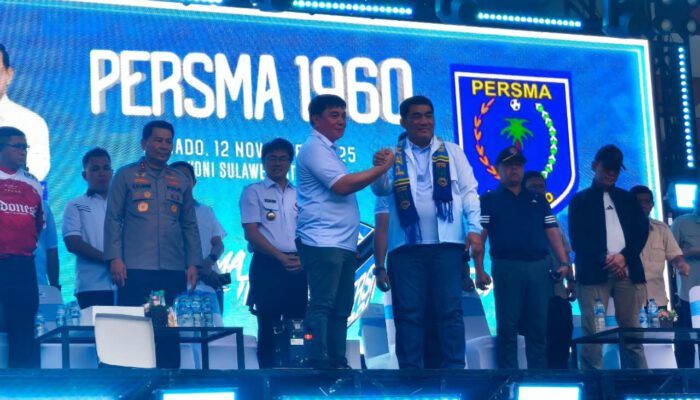 Gubernur Sulut Yulius Selvanus Apresiasi Langkah Persma Manado 1960 Rekrut Dirga Lasut