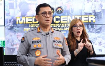 Distribusi Bantuan Polri Capai 159 Ton, 12 Ribu Personel Dikerahkan