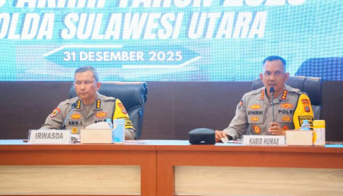 Sepanjang Tahun 2025 Polda Sulut Berhentikan 12 Personil Secara tidak Hormat