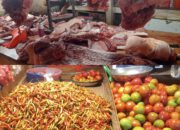 Harga Daging Babi dan Cabai Rawit Gorontalo di Pasar Jengki Manado Hari Ini