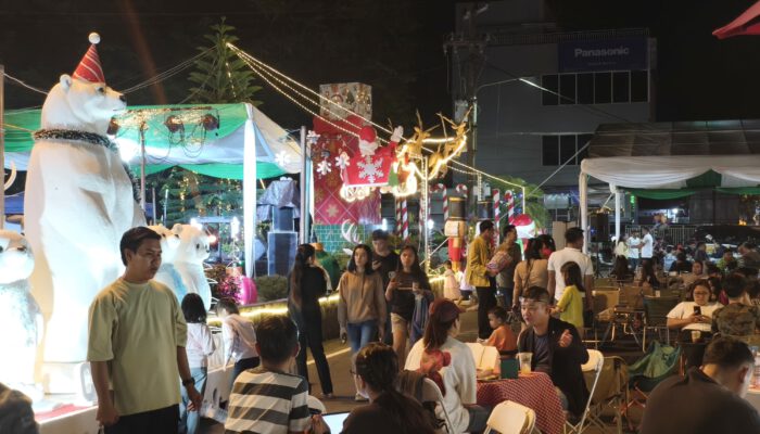 Nikmati Indahnya Malam di Christmas Market Manado 2025