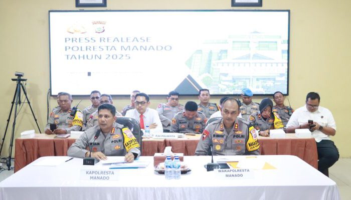 Sepanjang Tahun 2025 Polresta Manado Tangani 723 Kecelakaan Lalu Lintas