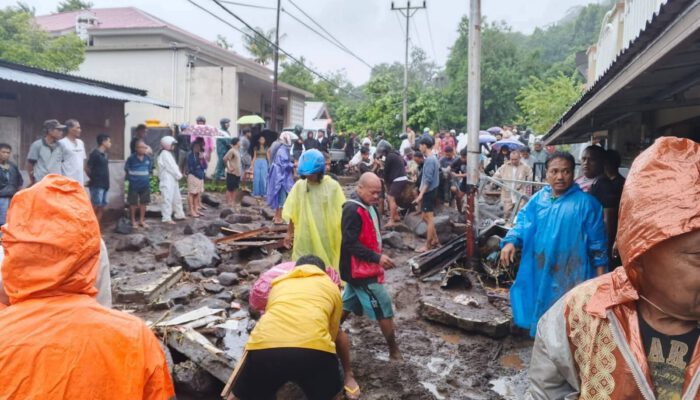 Data Sementara Bencana Banjir Bandang di Siau, Kabupaten Kepulauan Sitaro