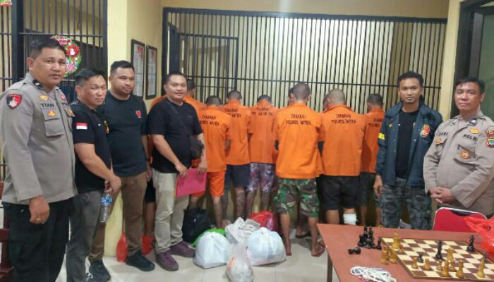 11 Tahanan Kasus Penembakan Ratatotok Dilimpahkan ke Polda Sulut
