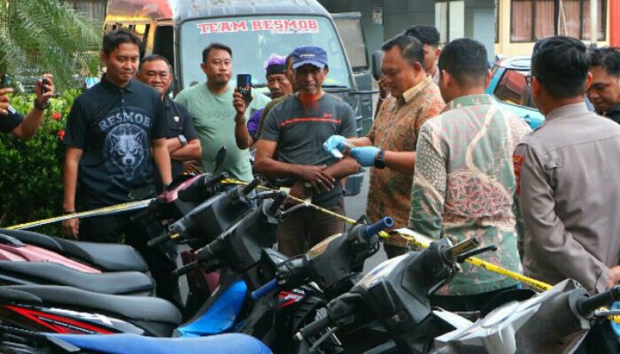 Tim Gabungan Polda Sulut Tangkap 2 Tersangka Curanmor