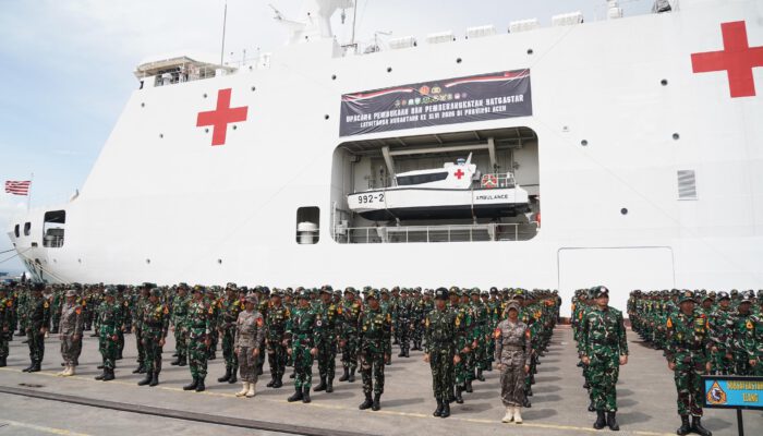 Pemulihan Pasca Bencana, 283 Taruna AKPOL Diterjunkan ke Kabupaten Aceh Tamiang