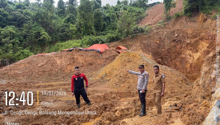 Polisi Pastikan Tidak ada Aktifitas PETI di Desa Busato, Pinogaluman