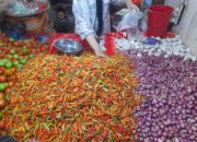 Harga Bumbu Dapur di Pasar Bersehati Manado di Akhir Bulan Januari, Rica Gorontalo Naik