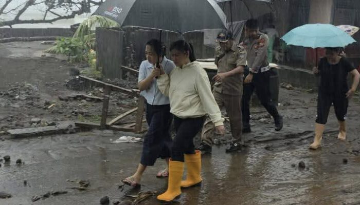 Bupati Sitaro Chyntia Ingrid Kalangit Tetapkan Status Tanggap Darurat Bencana Hidrometeorologi