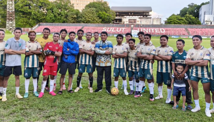 Gubernur Sulut : Atlet Sepak Bola adalah Tangan Kanan YSK