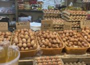 Harga Telur Ayam di Pasar Bersehati Manado Hari Ini