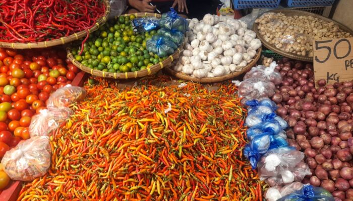 Up Date Harga Bumbu Dapur di Pasar Bersehati Manado Hari Ini