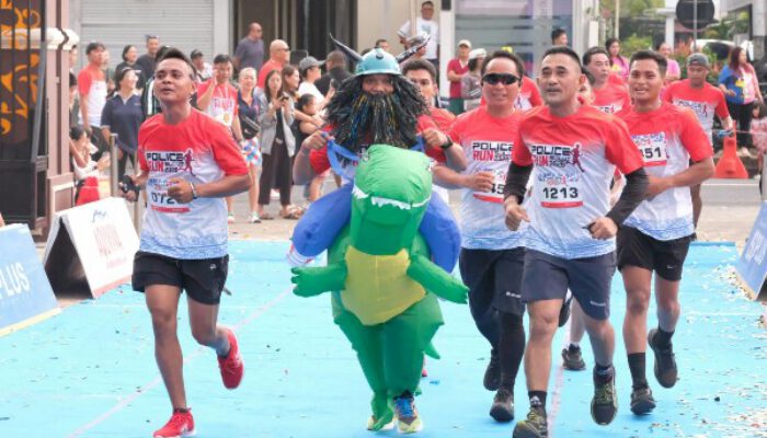 Sosialisasikan Penerimaan Anggota, Polda Sulut Gelar “Police Run 2026”