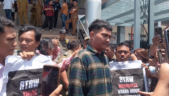 Koalisi Masyarakat Sipil Tegaskan Menolak Pengesahan RTRW di DPRD Sulut