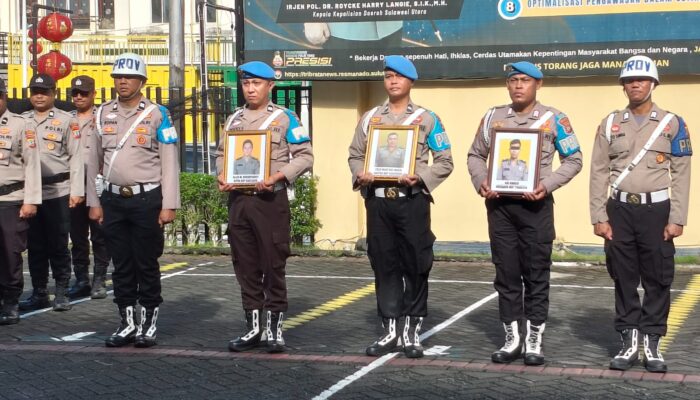 Terbukti Langgar Kode Etik, Polresta Manado Pecat 3 Personilnya