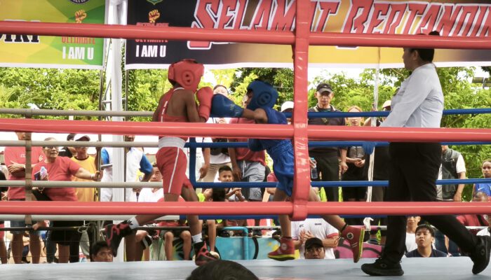 Ditbinmas Polda Sulut Gelar “Boxing on The Street”, Cari Talenta Tinju Muda Berbakat