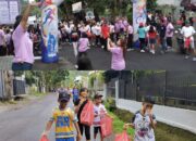 Jalan Sehat Sambil Pungut Sampah, GMIM Yarden Dendengan Dalam Tunjukkan Aksi Nyata Peduli Lingkungan