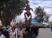 Umat Hindu di Manado Laksanakan Pawai Ogoh-Ogoh