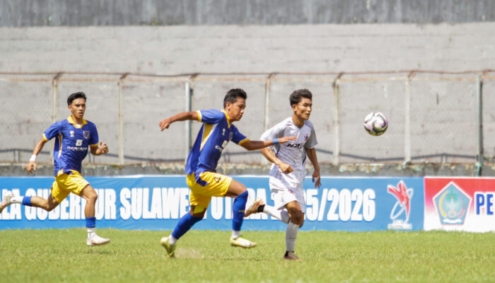 Piala Gubernur Sulut 2025/2026 : Persma Manado Tundukkan PS Minahasa Utara 2-0, Kokoh di Puncak Grup C