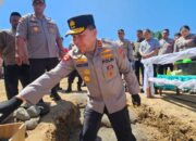 Tingkatkan Pelayanan ke Masyarakat, Kapolda Sulut Pimpin Groundbreaking Satpas Polres Minahasa Selatan