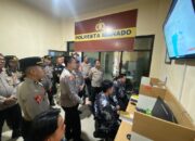 Stamaops Polri Supervisi Command Center hingga SPKT Polresta Manado, Pastikan Pelayanan Publik Berjalan Optimal