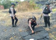 Tim Gegana Brimob Polda Sulut Musnahkan Mortir yang Ditemukan Warga di Jalan Sea Manado