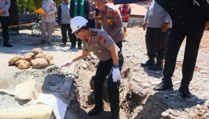 Kapolda Sulut Pimpin Groundbreaking Gedung Rawat Inap Baru RS Bhayangkara Manado