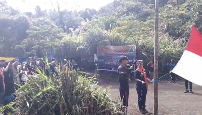 Upacara HUT RI ke-81 di Puncak Klabat, 600 Pendaki Meriahkan Semangat Kemerdekaan
