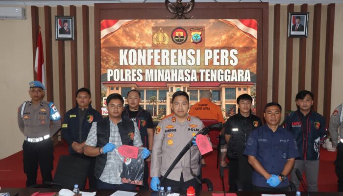 Dua Tersangka Pembunuhan di Basaan Diamankan di Bandara Sam Ratulangi