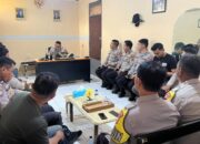 Kapolsek Wori Tekankan Kesiapan Personel Hadapi Pemilihan Hukum Tua